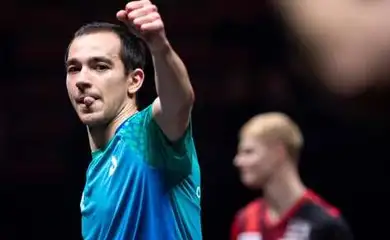 Hugo Calderano derrota francês Felix Lebrun e avança às semifinais do China Smash, em 10/10/2026