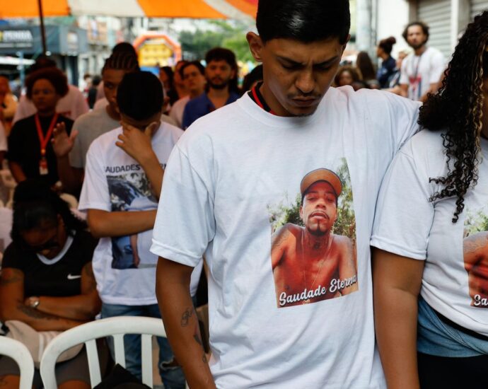 Mães cobram justiça por mortes na Operação Contenção no Rio de Janeiro