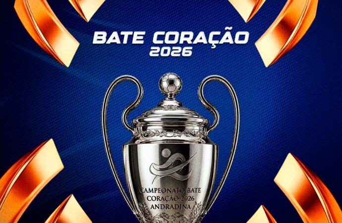 Campeonato Bate Coração 2026 começa nesta sexta-feira em Andradina