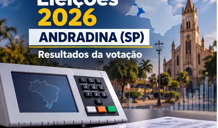 Eleições 2026 em Andradina: acompanhe os resultados