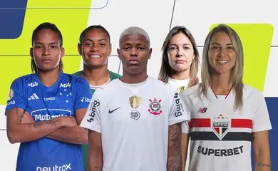 Finalistas a melhor atacante do Prêmio TV Brasil Petrobras Para Elas 2026: Marília (Cruzeiro), Taina Maranhão (Palmeiras), Jhonson e Gabi Zanotti, e Giovana Crivelari (São Paulo)