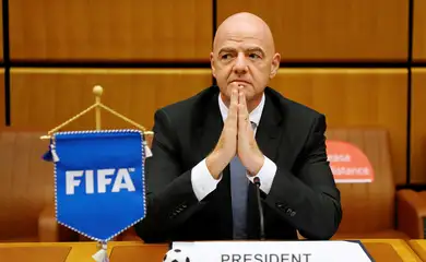 Presidente da Fifa, Gianni Infantino 14/09/2020 REUTERS/Leonhard Foeger