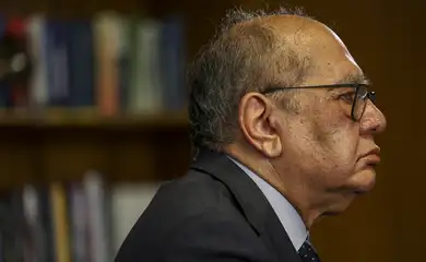 Brasília (DF), 08/01/2025 - Foto feita em 12/12/2024 - O ministro do Supremo Tribunal Federal, Gilmar Mendes, durante entrevista para a Agência Brasil. Foto: Marcelo Camargo/Agência Brasil