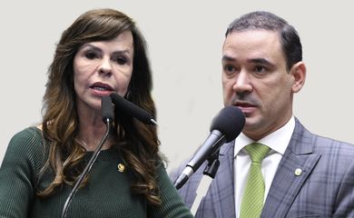 Brasília (DF), 04/10/2026 - Candidatos ao governo do Tocantins. Professora Dorinha e Vicentinho Júnior. Foto: Arte/Agência Brasil