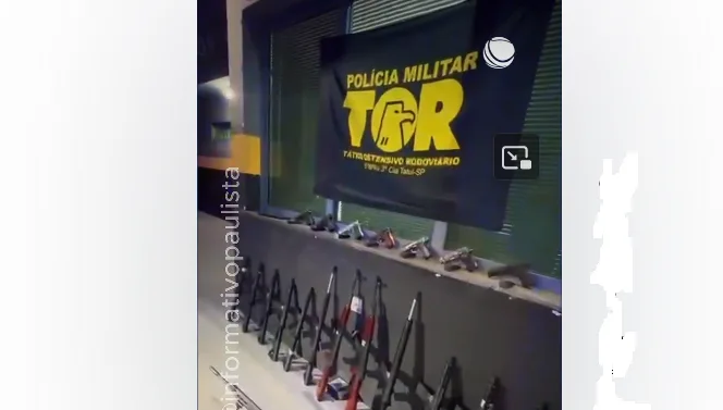 Operação Policial Apreende Grande Quantidade de Armas em São Paulo
