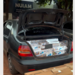 Polícia Militar apreende carregamento de cigarros contrabandeados em Rio Verde (MS)