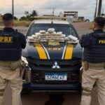 PRF apreende 24,4 kg de skunk em ônibus na BR-230, em Altamira (PA)