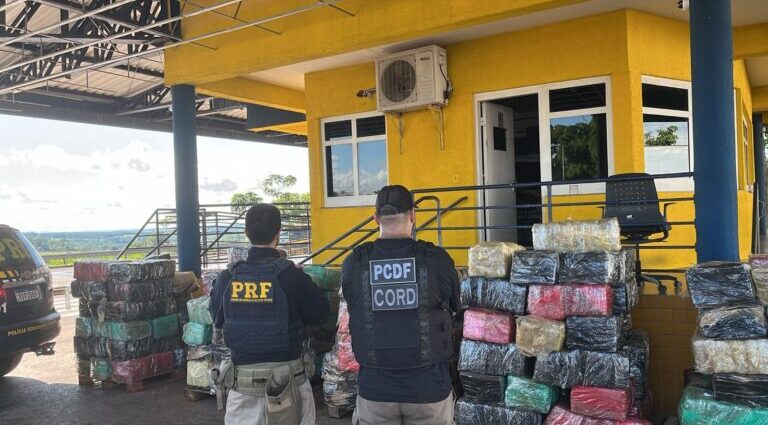 PRF e Polícia Civil do DF apreendem 3,5 toneladas de skunk em caminhão na BR-153, em Morrinhos (GO)