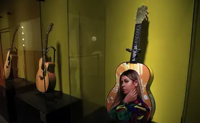 São Paulo(SP)- 08/10/2026. O Museu da Imagem e do Som (MIS), apresenta a exposição “Marília Mendonça – Sentimento Louco”, a primeira grande mostra dedicada à trajetória da artista. Foto: Paulo Pinto/Agencia Brasil