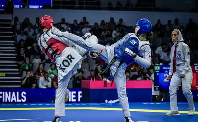 Brasília (DF), 06/09/2026 - Maria Clara Pacheco mantém hegemonia no ciclo olímpico do taekwondo. Foto: World Taekwondo/Divulgação