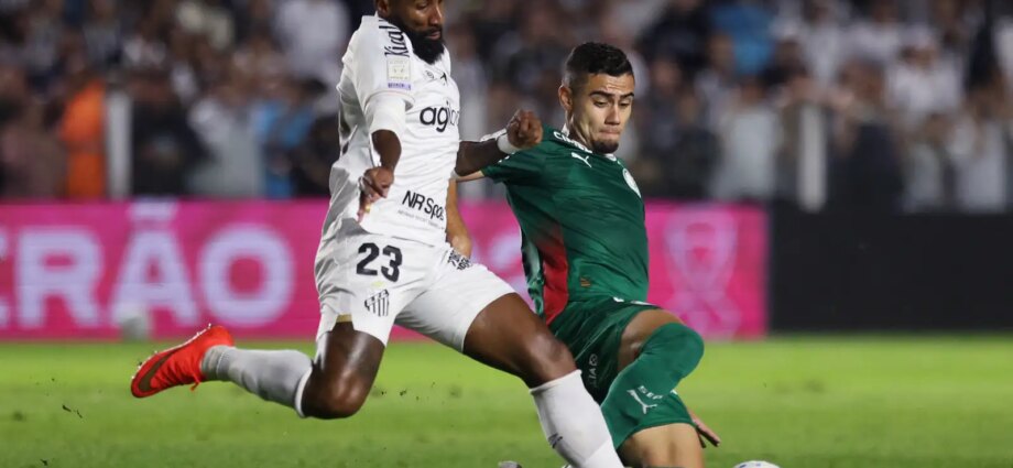 Palmeiras empata sem gols com o Santos, e Flamengo pode ampliar liderança no Brasileirão
