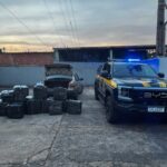 PRF apreende 426 quilos de maconha e haxixe durante fiscalização em Paranaíba (MS)