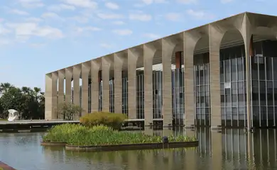 Palácio do Itamaraty na Esplanada dos Ministérios