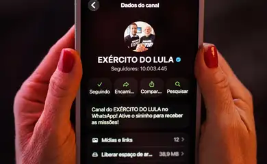 23/10/2026 - Canal Exército do Lula bate 10 milhões de seguidores . Foto: Rafa Neddermeyer/Agência Brasil