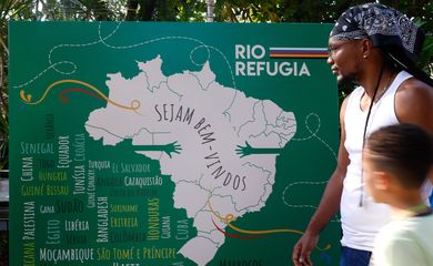 Rio de Janeiro (RJ), 20/06/2026 - Rio Refugia, celebra o Dia Mundial do Refugiado. Festival multicultural promovido pelo Sesc RJ, Abraço Cultural, PARES Cáritas RJ e Feira Chega Junto, com apoio do ACNUR (Alto Comissariado das Nações Unidas para os Refugiados), no Sesc Tijuca, zona norte da cidade. Foto: Tânia Rêgo/Agência Brasil