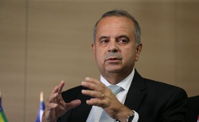 O ministro do Desenvolvimento Regional,Rogério Marinho, participa do programa A Voz do Brasil