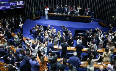 Brasília – DF – 14/10/2026 - Sessão do Senado que votou o fim da escala 6X1. Lula Marques/Agência Brasil.