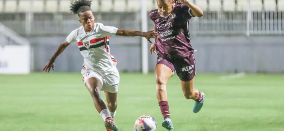 São Paulo e Ferroviária empatam na ida da semifinal do Paulista Feminino Sub-20