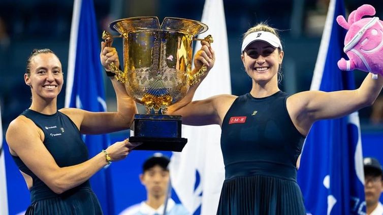 Luisa Stefani e Gabriela Dabrowski conquistam o WTA 1000 de Pequim
