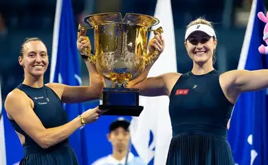 Dupla de Luisa Stefani com canadense Gabriela Dabrowski conquista título do WTA 1000 de Pequim, em 11/10/2026