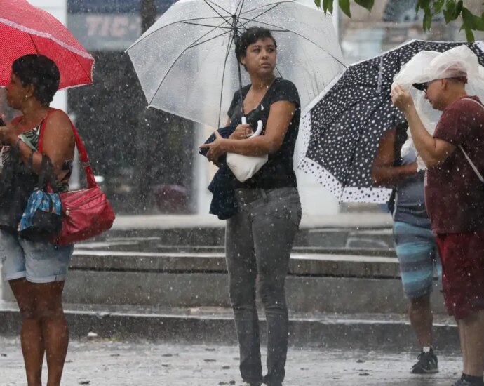 Inmet alerta para chuvas intensas no Norte, Sudeste e Centro-Oeste