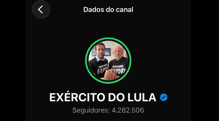 TSE Autoriza Reativação do Canal 'Exército do Lula'